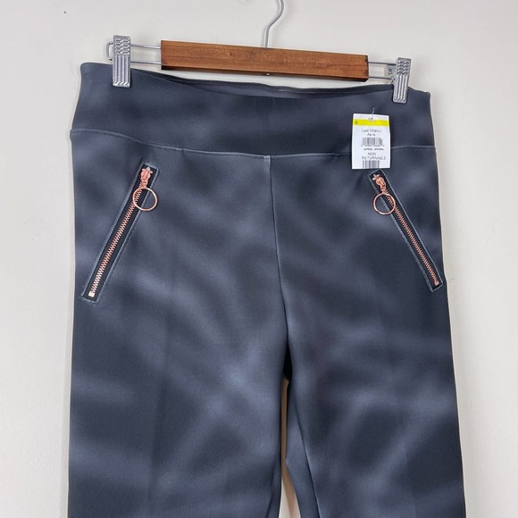 San Francisco City Lights Black Beauty Morgan Printed Zip Pocket Pants NWT Large - Picture 4 of 9